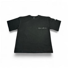 Load image into Gallery viewer, Pre-Sale The Rich Life – Oversized Crop Tee (black/white Print)