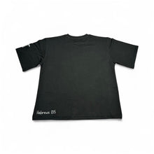 Load image into Gallery viewer, Pre-Sale The Rich Life – Oversized Crop Tee (black/white Print)