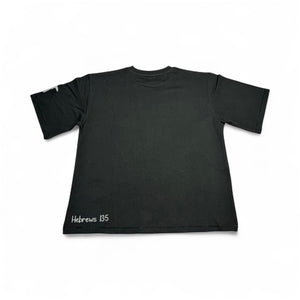Pre-Sale The Rich Life – Oversized Crop Tee (black/white Print)