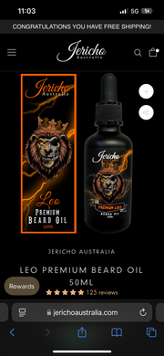 LEO PREMIUM BEARD OIL 50ML