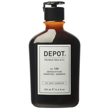 Load image into Gallery viewer, DEPOT NO. 108 DETOXIFYING CHARCOAL SHAMPOO REFRESHING