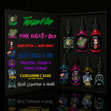 Load image into Gallery viewer, The Book of 7 Deadly Sins - (Sample or Travel Size) 7x10ml Beard Oil's