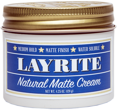 Layrite Natural Matte Cream Pomade 4.25oz
